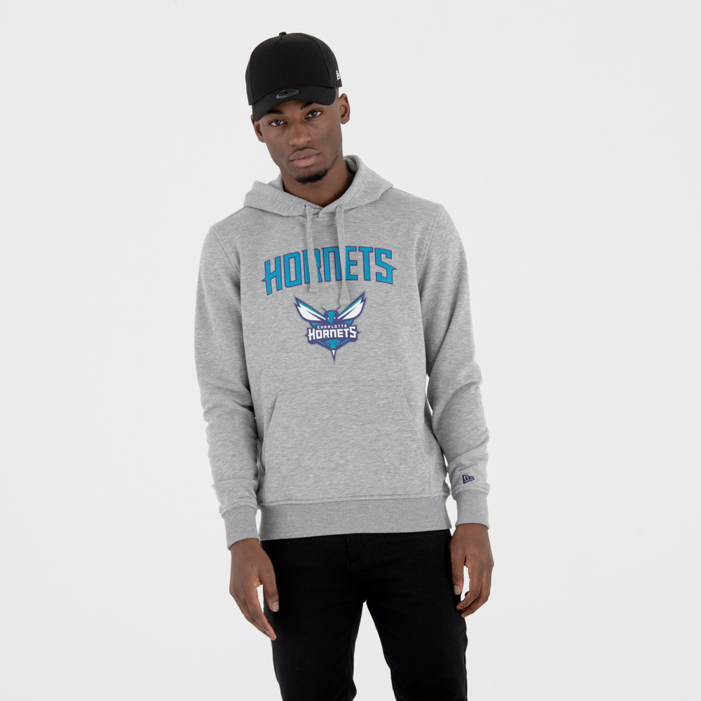 0191718309322 - Sweat   capuche New Era  avec logo de léquipe Charlotte Hornets