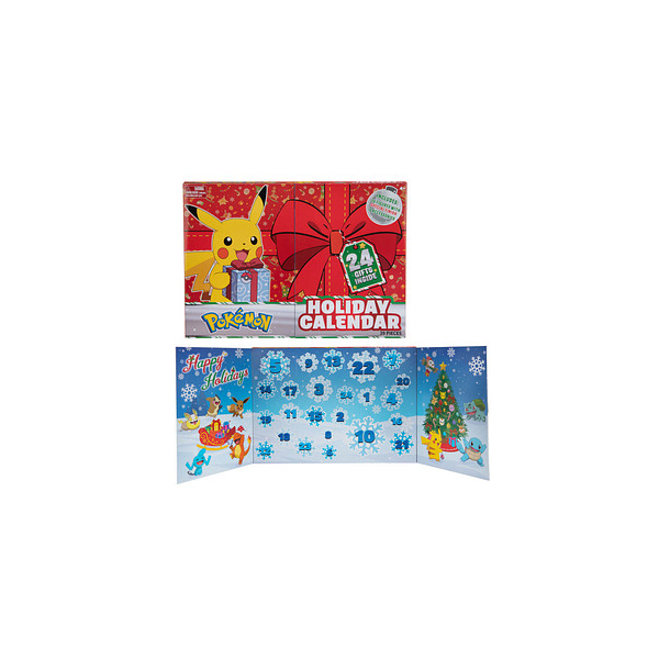 0191726399278 - Pokémon - Adventskalender Pikachu Figuren Holiday Calender Weihnachtskalender