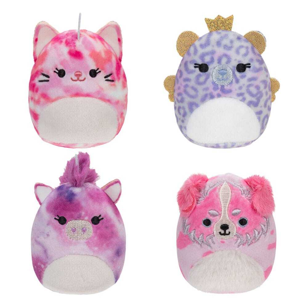 0191726876960 - Mini Plüschtier Squishville Squishmallows Sleepover Squad (x4)
