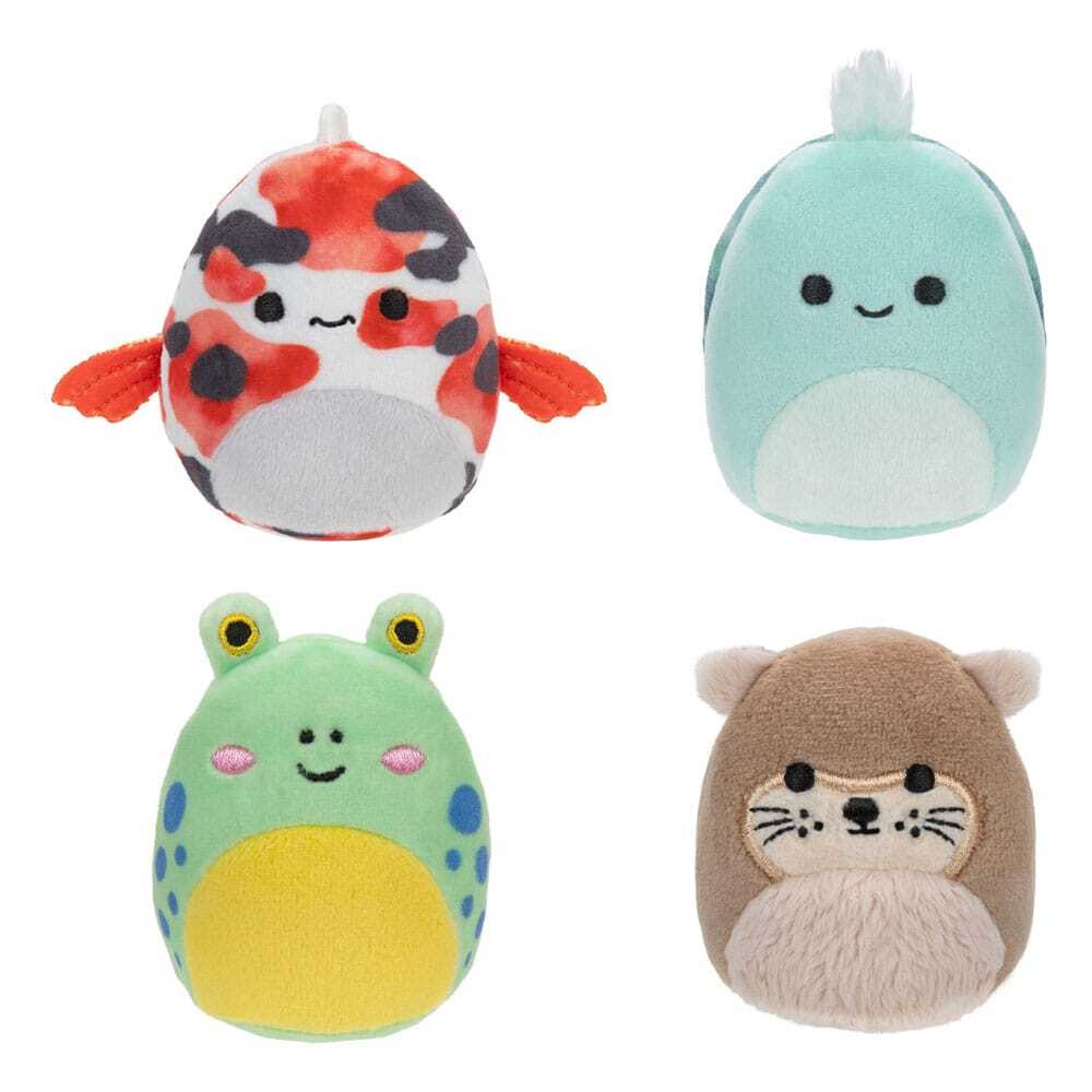 0191726876984 - Mini Plüschtier Squishville Squishmallows Pond Squad (x4)