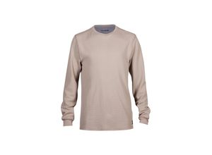 0191972862557 - T-Shirt Level Up Thermal LS Langarm Taupe