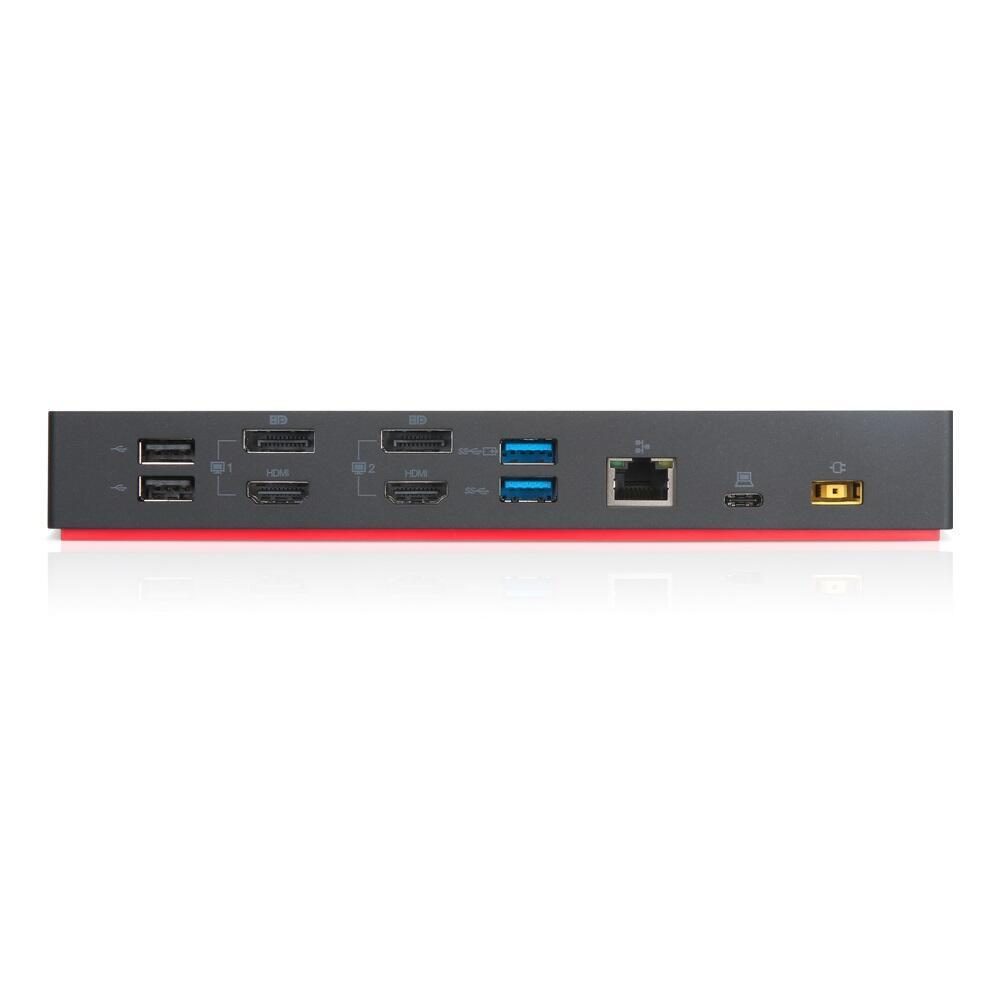 0191999788403 - ThinkPad Hybrid USB-C with USB-A Dock - Dockingstation - USB-C - 2 x HDMI 2 x DP - GigE - 135 Watt