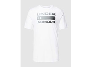 0192007665860 - UNDER ARMOUR T-Shirt Team Issue Logo-Print atmungsaktiv für Herren weiß S