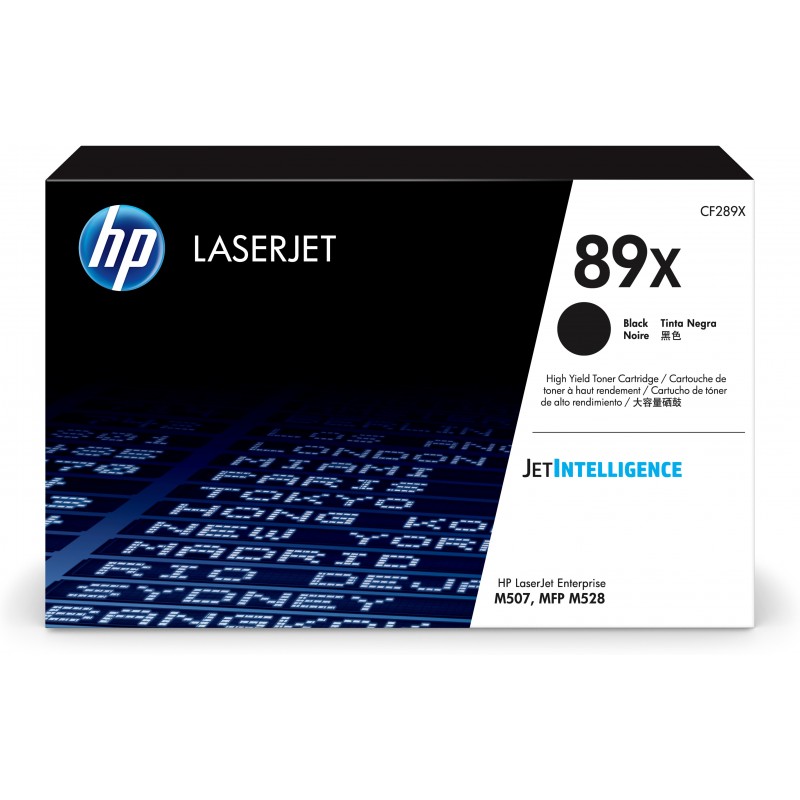 0192018046634 - Hp CF289X   89X Original Toner Schwarz für ca 10000 Seiten (CF289X) - Hewlett Packard