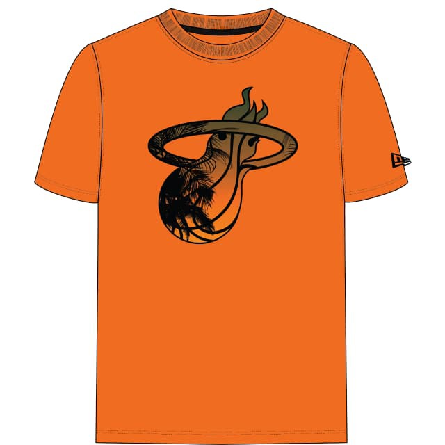 0192092662775 - T-shirt New Era NBA Miami Heat summer city logo 0192092662775 - T-shirt New Era NBA Miami Heat summer city logo