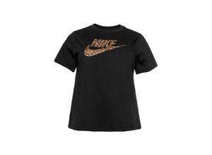 0192502702367 - Große Größen Sportswear T-Shirt »WOMEN NIKE SPORTSWEAR TOP SHORTSLEEVE PLUS SIZE« schwarz GrXL