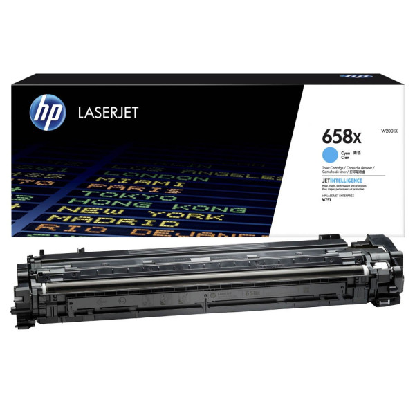 0192545650731 - 658X - Mit hoher Kapazität - Cyan - original - LaserJet - Tonerpatrone (W2001X)