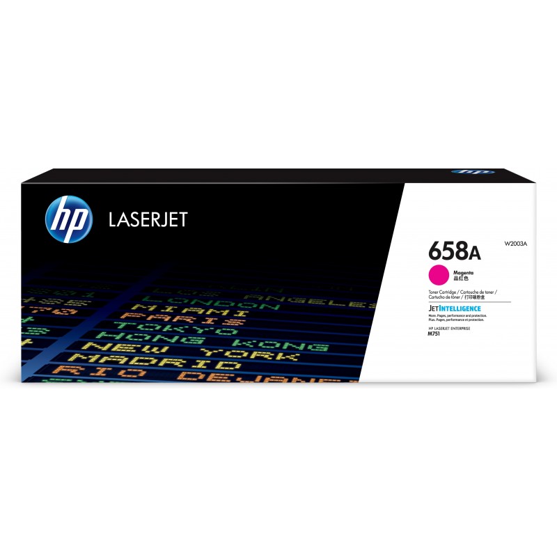 0192545710978 - Hewlett Packard - hp 658A Magenta LaserJet Toner Cartridge (W2003A)