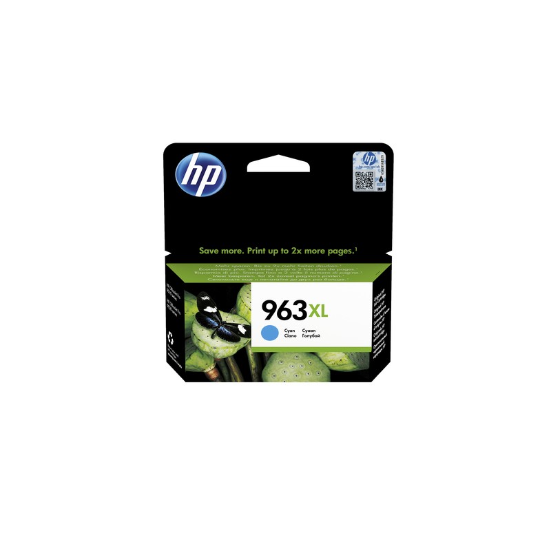 0192545866507 - Hewlett Packard - hp 963XL   3JA27AE Original Druckerpatrone Cyan (3JA27AEBGX)