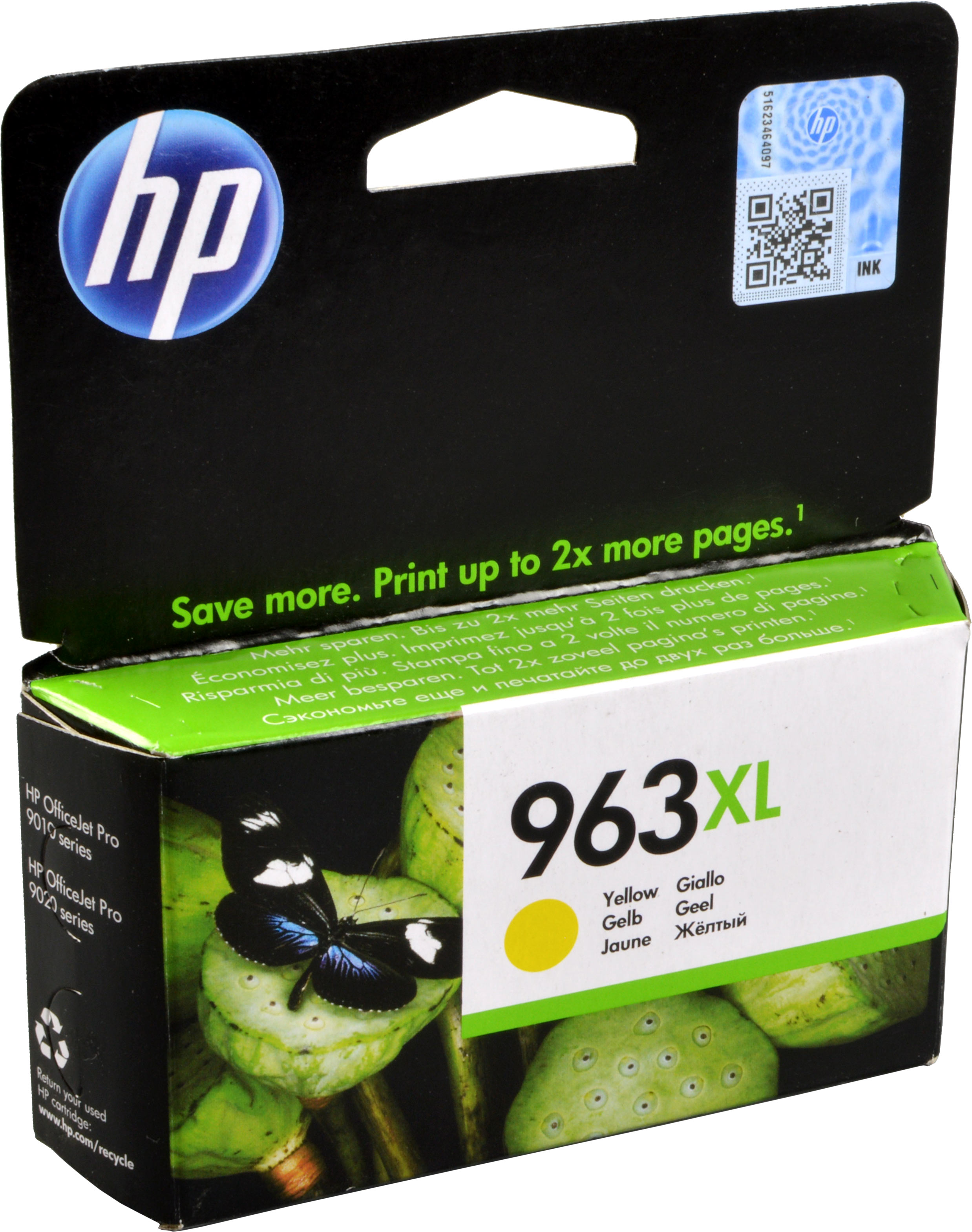 0192545866583 - Hewlett Packard - hp 963XL   3JA29AE Original Druckerpatrone Gelb (3JA29AEBGX)