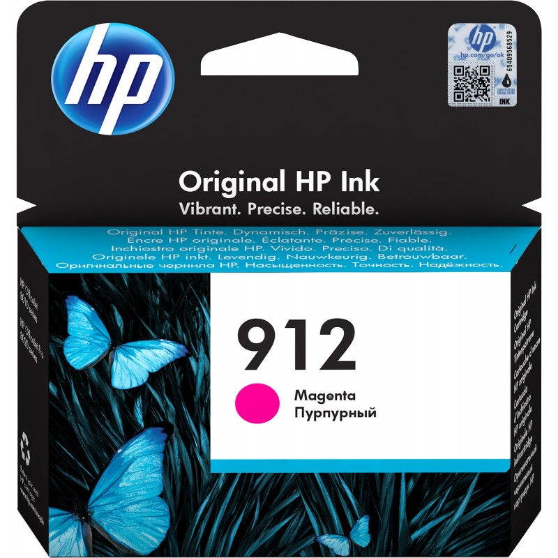 0192545866743 - Hewlett Packard 3YL78AE Tintenpatrone magenta No 912 3YL78AE 019