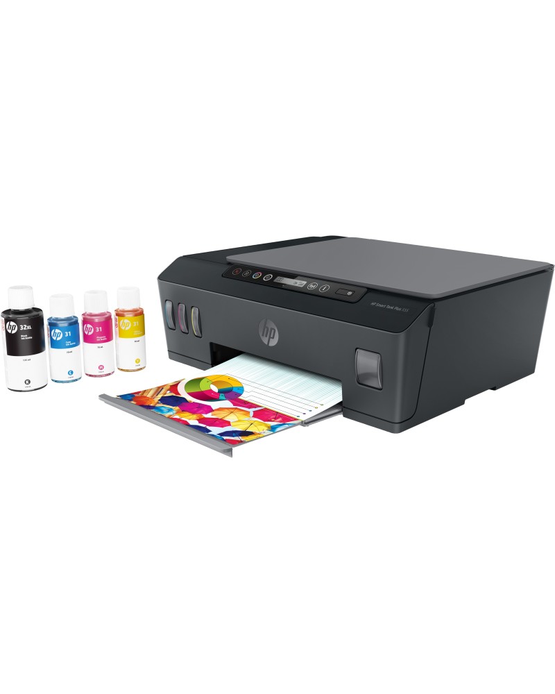 0192545948531 - Smart Tank Plus 555 All-in-One - Multifunktionsdrucker - Farbe - Tintenstrahl - Refillable - Legal (216 x 356 mm) (Original) - A4 Legal (Medien) - bis zu 10 Seiten Min (Kopieren) - bis zu 22 Seiten Min (Drucken) - 100 Blatt - USB 20 Wi-Fi(n) Bluetooth