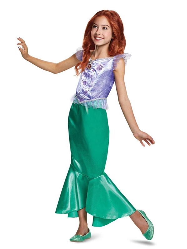 0192995043114 - Disguise Disney Princess Costume Classic Ariel M (7-8)