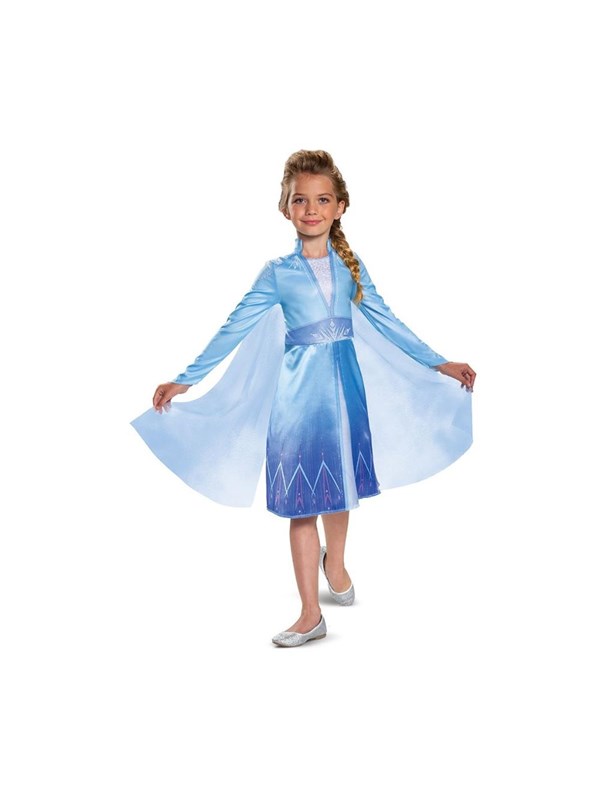 0192995139893 - Disguise - Classic Costume - Elsa Traveling Dress (104 cm)