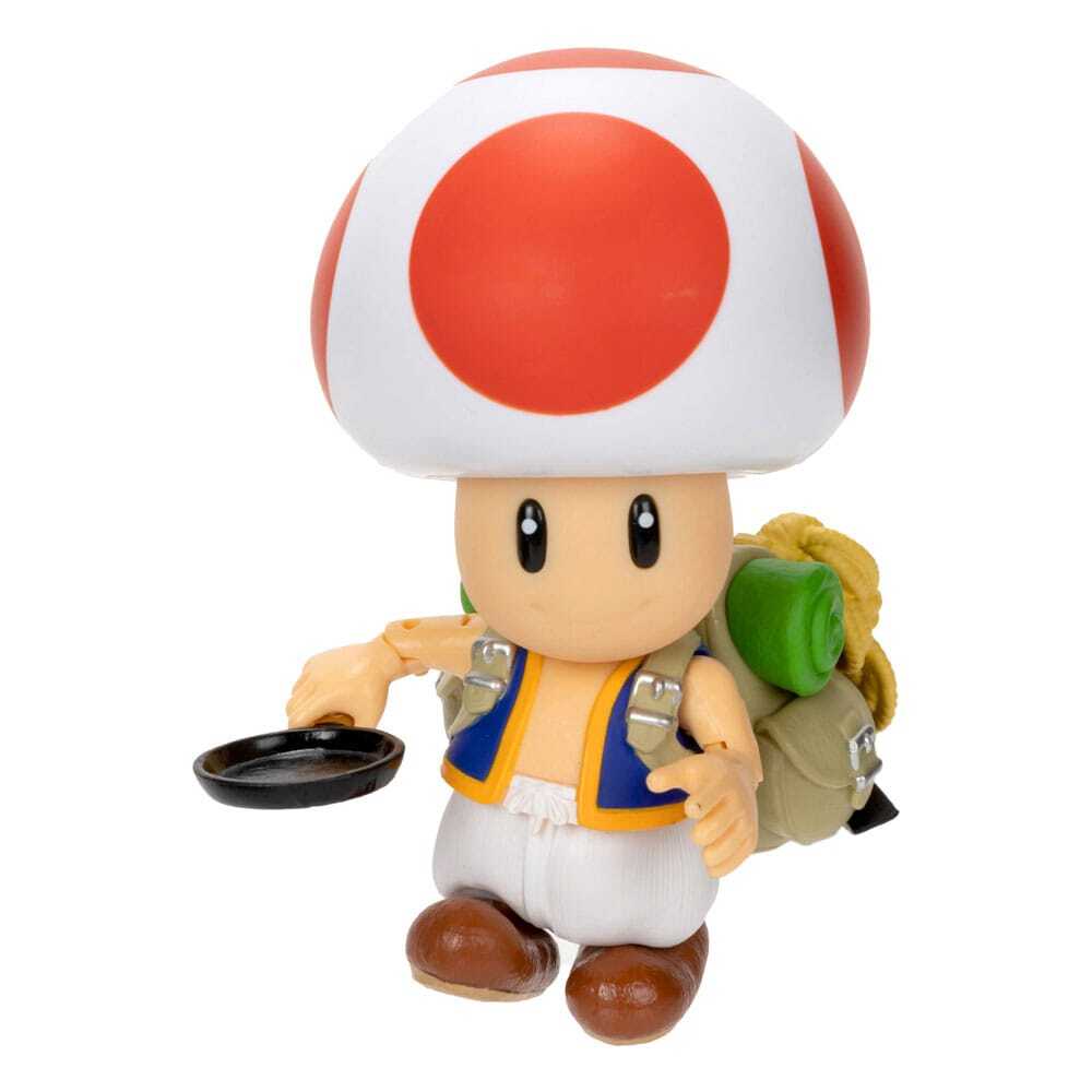 0192995417199 - - Super Mario Movie - 5 Figure - Toad (13 cm) - Figur