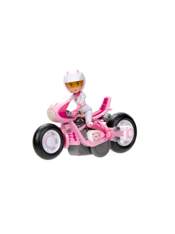 0192995417694 - Super Mario Movie - Figure w  Kart - Peach (6 cm)