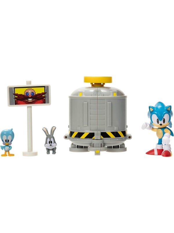 0192995418868 - Sonic the Hedgehog 635cm Diorama Set Level Clear