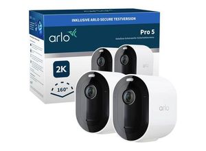 0193108144469 - ARLO Pro 5 Spotlight Security Camera with 2x Camera Kit VMC4260P-100EUS WLAN IP-Überwachungskamera-Set mit 2 Kameras 2688 x 1520 Pixel