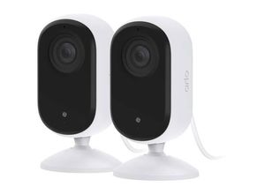 0193108146494 - ARLO ESSENTIAL2 2K INDOOR CAMERA 2-PACK VMC3260-100EUS WLAN IP-Überwachungskamera-Set mit 2 Kameras 2688 x 1520 Pixel