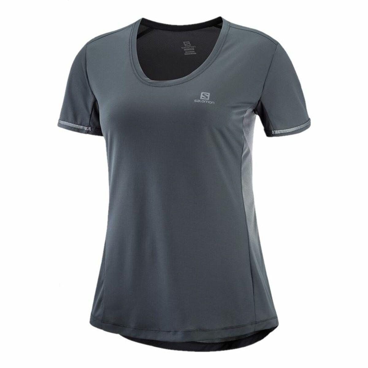0193128046279 - Damen Kurzarm-T-Shirt Agile Dunkelgrau 0193128046279 - Damen Kurzarm-T-Shirt Agile Dunkelgrau