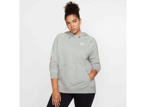 0193147104899 - Große Größen Kapuzensweatshirt grau meliert Gr48 50