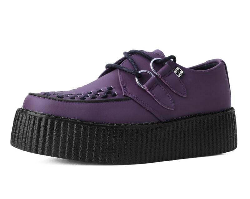 0193171071280 - Viva High Creeper Creepers burgund in EU37