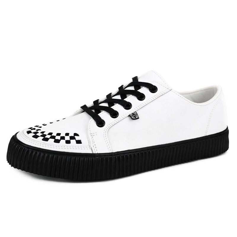 0193171099499 - White Leather Upper Sneaker weiß in EU45