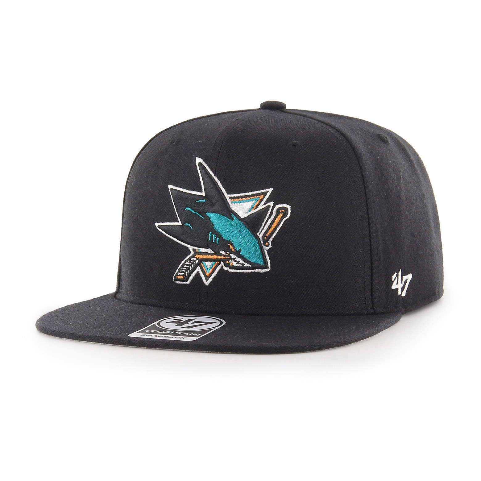 0193234778262 - Snapback Cap San Jose Sharks NHL No Shot Captain