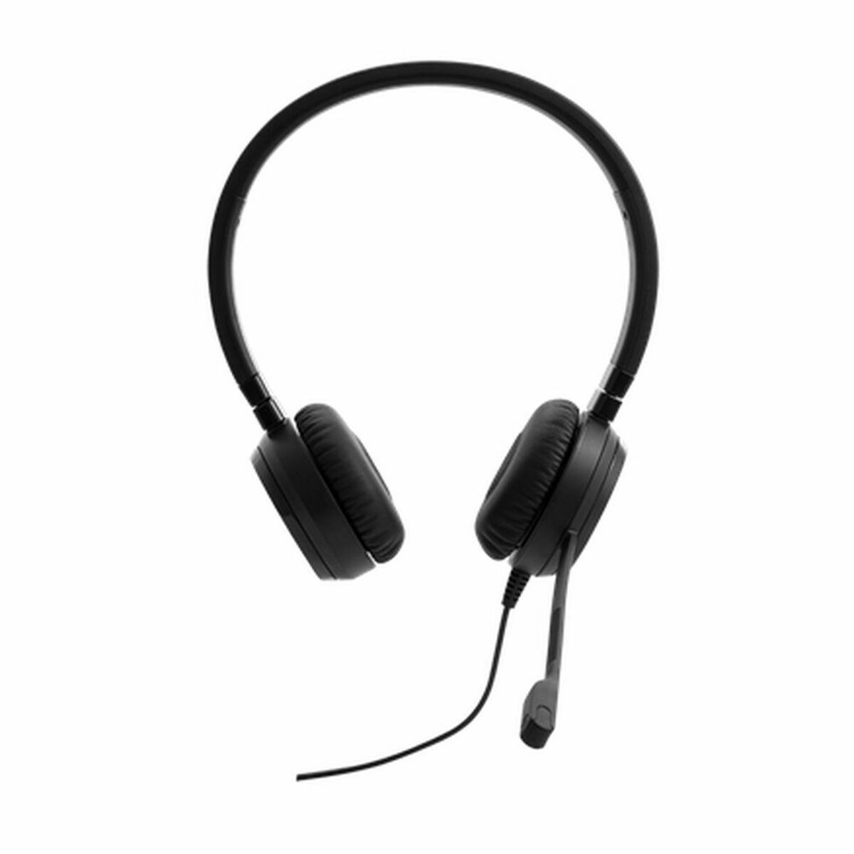 0193386548805 - Pro Wired Stereo VOIP Computer On Ear Headset kabelgebunden Stereo Schwarz Mikrofon-Rauschunterdrückung Mikrofon-Stummschaltung