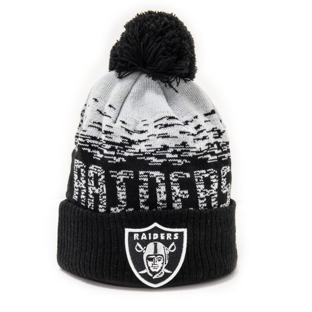 0193650537740 - Mütze New Era NFL Sport Knit Cuff Oakland Raiders