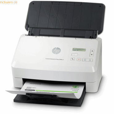 0193905029877 - Hewlett Packard - hp Scanjet Enterprise Flow 5000 s5 Scanner mit Vorlageneinzug 600 x 600 dpi A4 Weiß