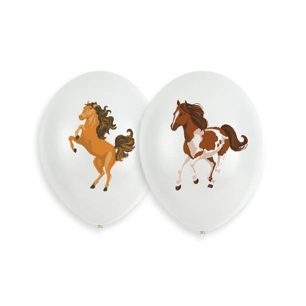 0194099037921 - Luftballon 6ST Beautiful horses 0194099037921 AMSCAN 9909881