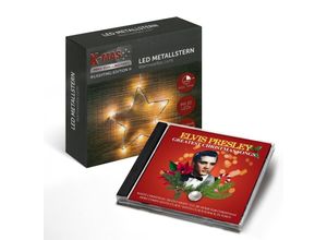 0194111026582 - Led - Metallstern Inkl Greatest Christmas Songs - Elvis Presley (CD)