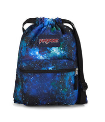 0194115912478 - Jansport  Drawsack Backpack - Cyberspace Galaxy