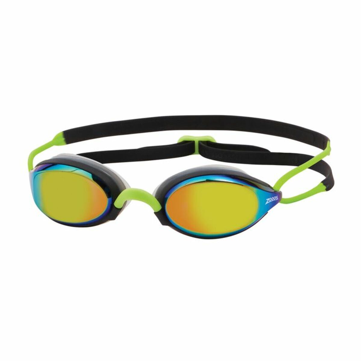 0194151081022 - Schwimmbrille Fusion Air Titanium Schwarz Gelb Einheitsgröße