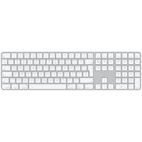 0194252544051 - Magic Keyboard Touch ID Num Key Bluetooth® Tastatur US-International QWERTY Weiß Wiederaufladbar