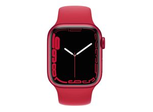 0194252591468 - REFURBISHED – Watch Series 7 GPS 41mm Aluminium (PRODUCT)RED Sportband Red - Wie Neu