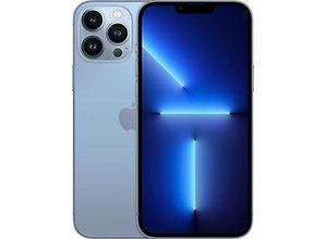 0194252702031 - iPhone 13 Pro Max - Smartphone - Dual-SIM - 5G NR - 1TB - 67 - 2778 x 1284 Pixel (458 ppi (Pixel pro )) - Super Retina XDR Display with ProMotion - Triple-Kamera 12 MP Frontkamera - sierra blue (MLLN3ZD A)