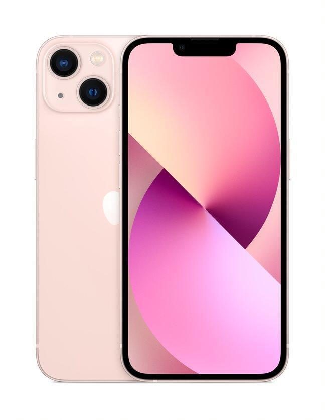 0194252709177 - iPhone 13 - Smartphone - Dual-SIM - 5G NR - 256GB - 61 - 2532 x 1170 Pixel (460 ppi (Pixel pro )) - Super Retina XDR Display - 2 x Rückkamera 12 MP Frontkamera - pink (MLQ83ZD A)