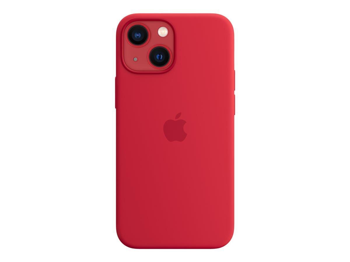 0194252780718 - Silikon Case mit MagSafe Backcover iPhone 13 mini (PRODUCT) RED™