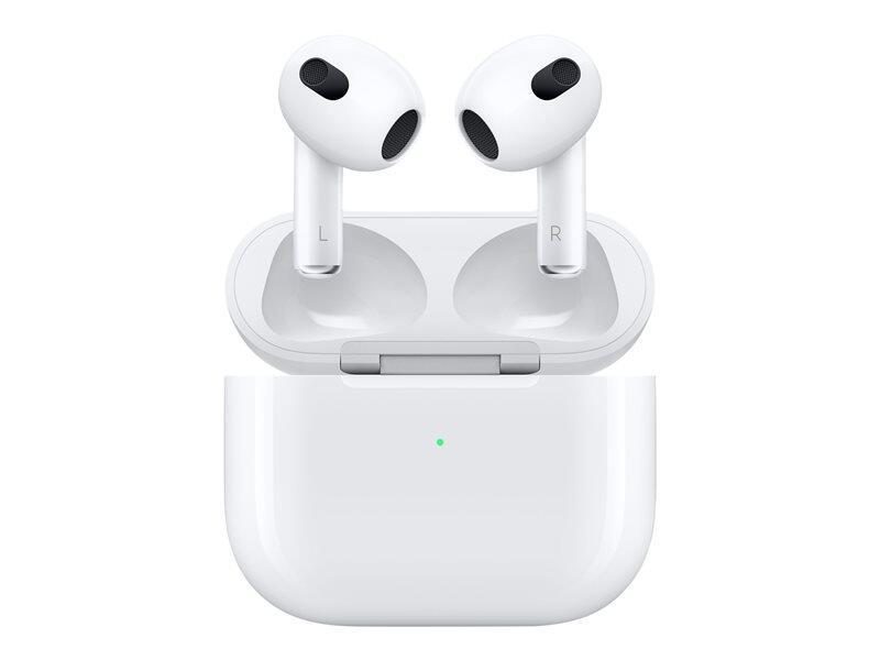 0194252818527 - AirPods - 3 Generation - True Wireless-Kopfhörer mit Mikrofon - Ohrstöpsel - Bluetooth - für iPad iPhone iPod TV Watch (MME73ZM A)