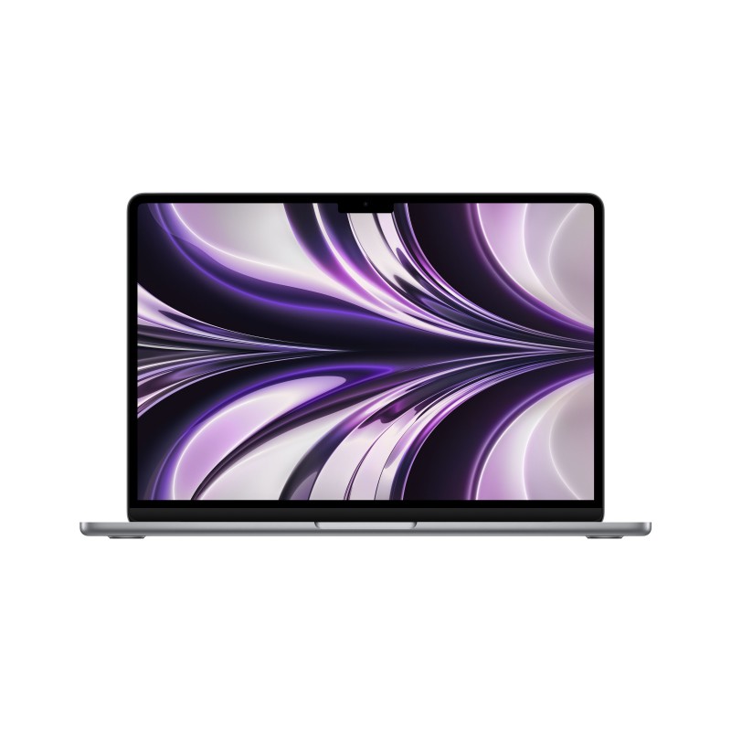 0194253080275 - MacBook Air 13 (2022) Space Grau Space Grau M2 Chip mit 8 Core CPU und 8 Core GPU und 16 Core Neural Engine 256 GB Deutsch 30 W USB-C Power Adapter 8 GB