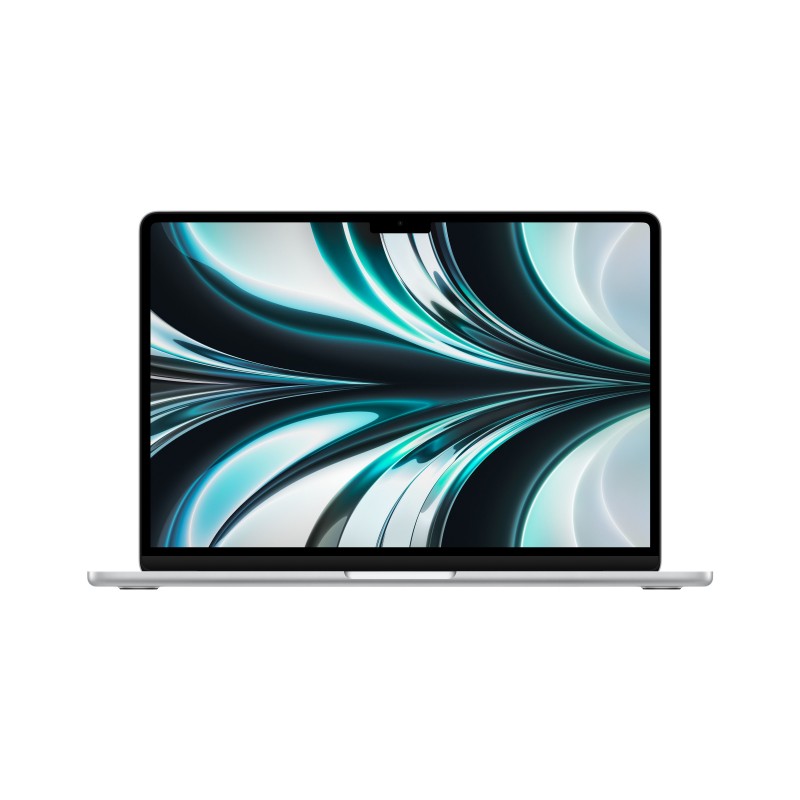 0194253081210 - MacBook Air 13 (2022) Silber Silber M2 Chip mit 8 Core CPU und 8 Core GPU und 16 Core Neural Engine 256 GB Deutsch 30 W USB-C Power Adapter 8 GB