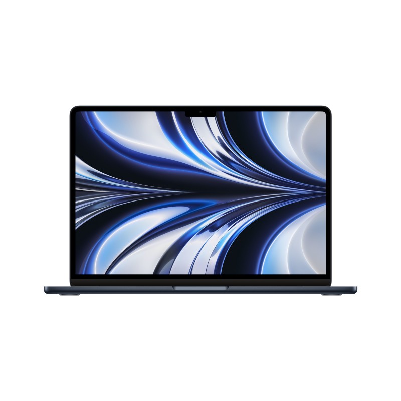 0194253083092 - MacBook Air 13 (2022) Mitternacht Mitternacht M2 Chip mit 8 Core CPU und 8 Core GPU und 16 Core Neural Engine 256 GB Deutsch 30 W USB-C Power Adapter 8 GB