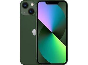 0194253121824 - iPhone 13 mini - 5G Smartphone - Dual-SIM - 512GB - OLED-Display - 54 - 2340 x 1080 Pixel - 2 x Rückkamera 12 MP 12 MP - front camera 12 MP - grün (MNFH3ZD A)