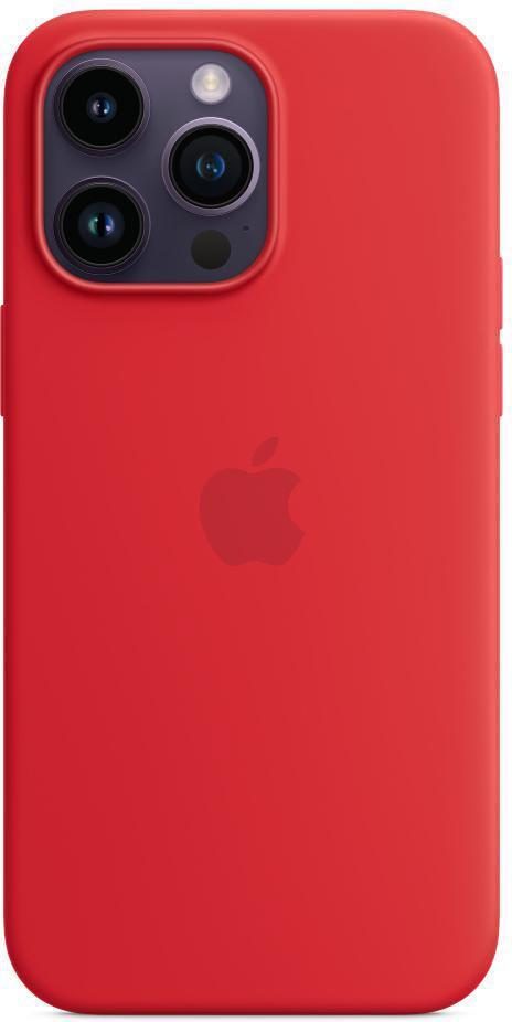 0194253416746 - Silicon Case MagSafe Case iPhone 14 Pro Max (PRODUCT) RED™ Induktives Laden Stoßfest