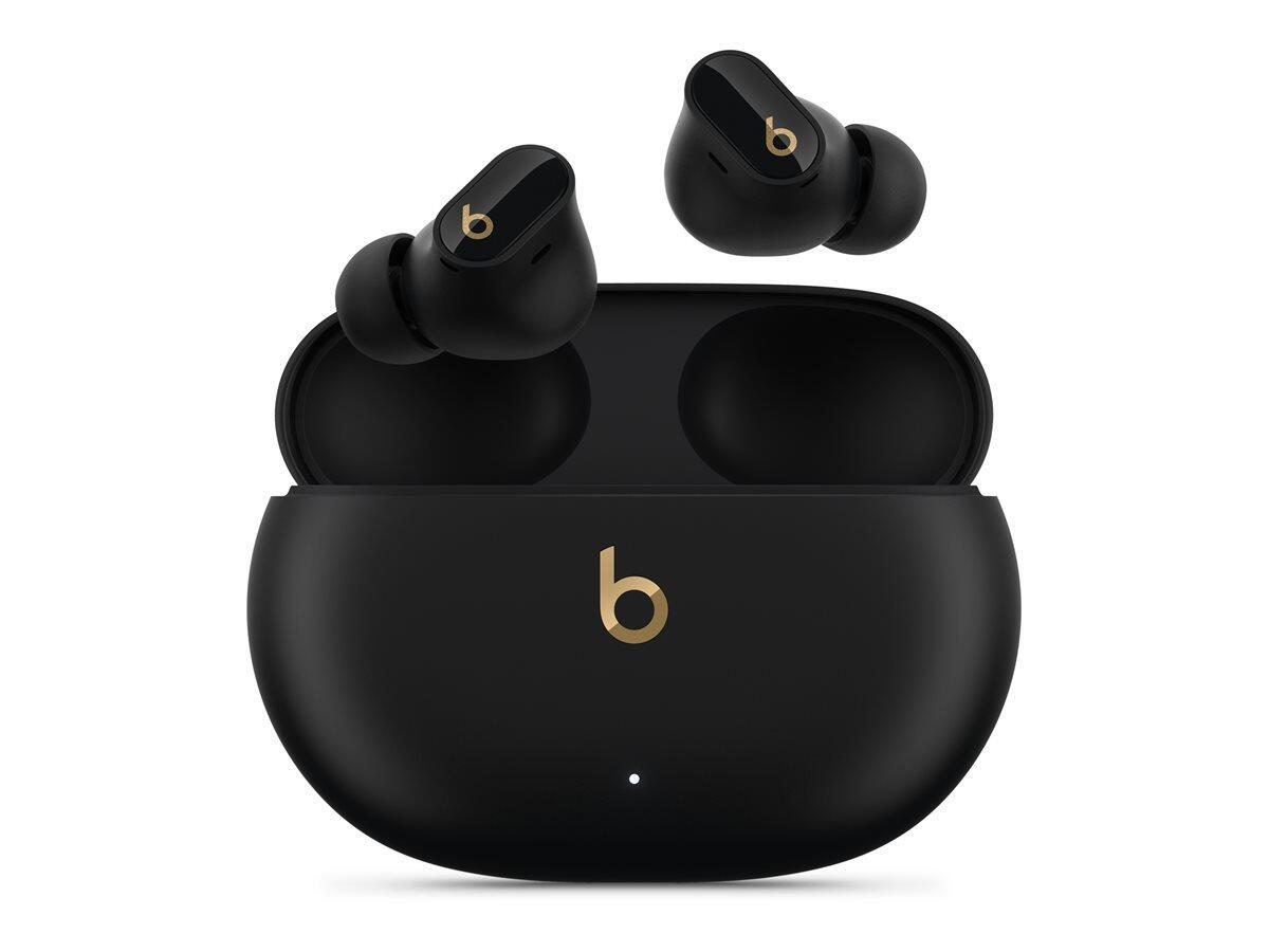 0194253563662 - Beats Studio Buds Plus HiFi In Ear Kopfhörer Bluetooth® Stereo Schwarz Gold Noise Cancelling Mikrofon-Rauschunterdrückung Ladecase Schweißresistent