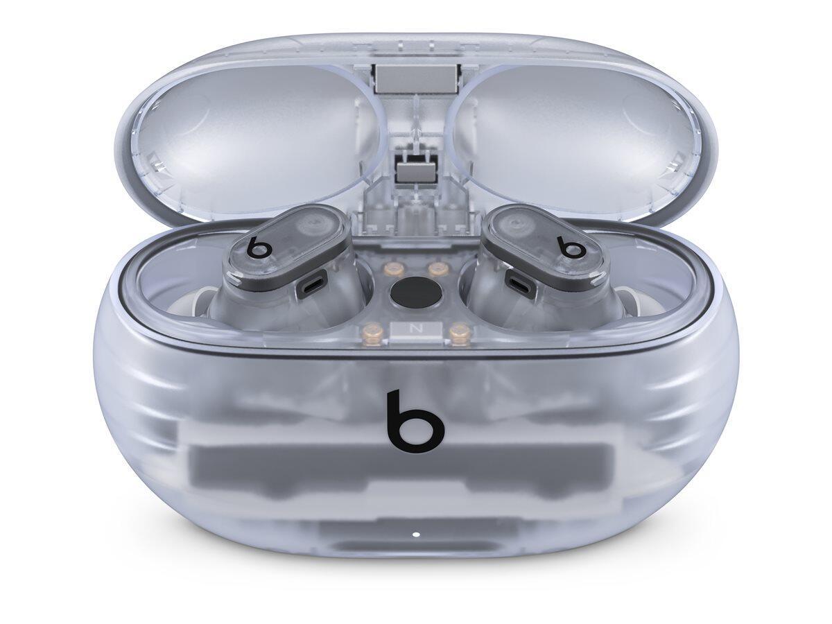 0194253563884 - Beats Studio Buds Plus HiFi In Ear Kopfhörer Bluetooth® Stereo Transparent Noise Cancelling Mikrofon-Rauschunterdrückung Ladecase Schweißresistent