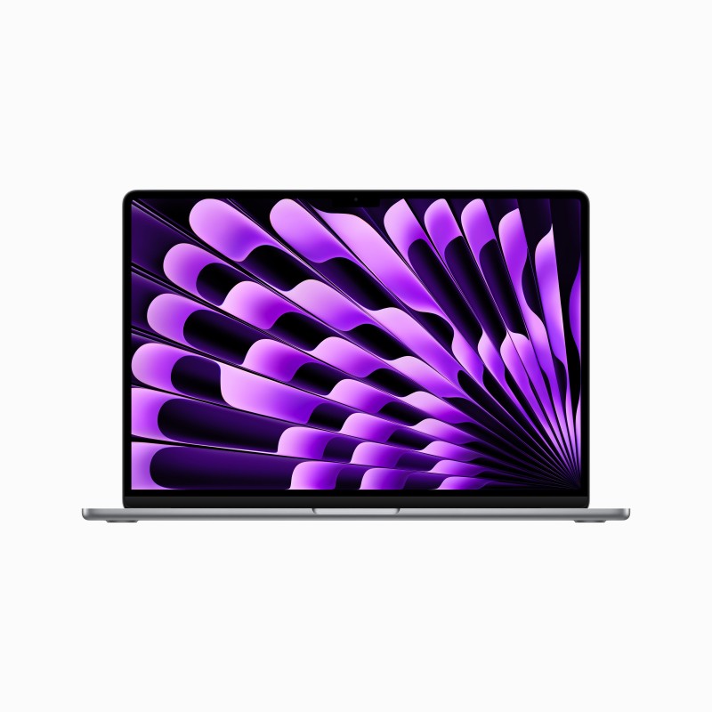 0194253710844 - MacBook Air 153 (Liquid True Tone Retina Display) 349 GHz M2-Chip (8-Core CPU 10-Core GPU) 8GB RAM 512 GB SSD [Mid 2023] space grau