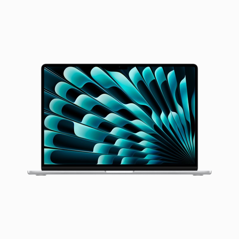 0194253711315 - MacBook Air 153 (Liquid True Tone Retina Display) 349 GHz M2-Chip (8-Core CPU 10-Core GPU) 8GB RAM 256 GB SSD [Mid 2023] silber